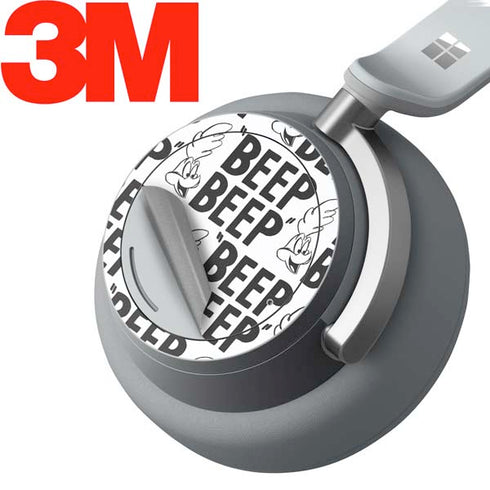 Looney Tunes Road Runner Beep Grid Surface Headphones Skin